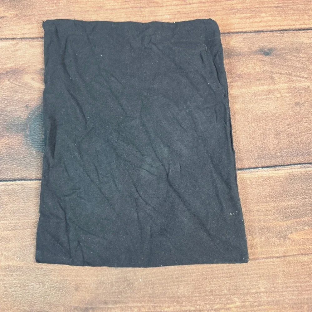 Jay Strongwater Dust Bag Large Black Excellent Drawstring Storage Pouch